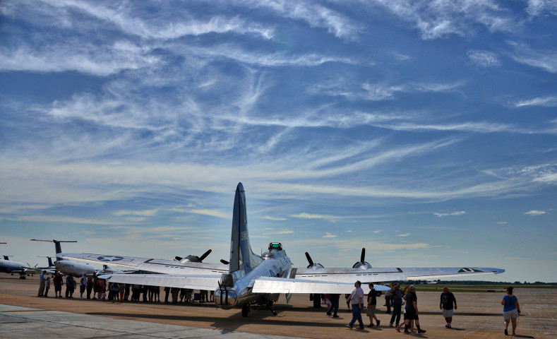 B-17 Flying Fortress "Sentimental Journey" at SGF.