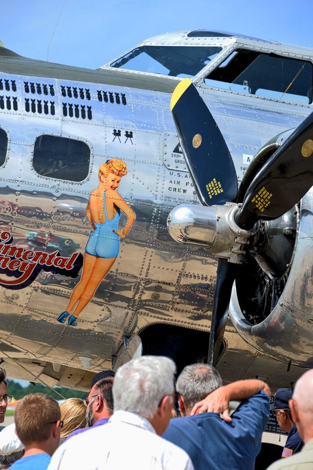 B-17 Flying Fortress "Sentimental Journey" at SGF.